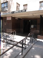 The New York City Housing Authority Keeps The Front Door Here Wedged Open All Day So That You Can Freely Buy Your Drugs Or Consume Them Within The Halls And Stairwells!!