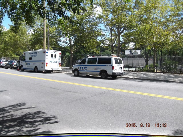 The NYPD At The Mahoney Playground!!