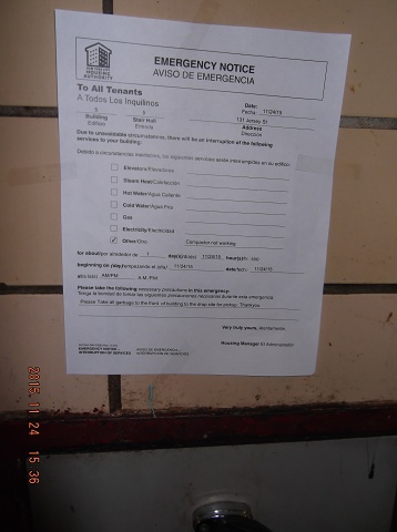 No NYCHA Trash Bags For Richmond Terrace!!