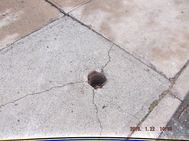 This Hole Is Quite Hazardous And Should Be Fixed!!