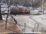 I Got Off Of The Bus And As I Was Walking Down Jersey Street A Fire Truck Slowly Meandered Past Me!! They Stopped At 131 Jersey Street Once Again To Rescue The Frantic People Trapped Inside The Elevators!! I Thought They Should Just Stay Here Because More People Are Going To Be Trapped Because The NYCHA Is Not Going To Properly Fix The Elevators!!