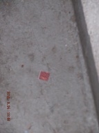 Here Is A Close Up Of The Empty Illegal Narcotics Bag That Is Still In The B Stairwell After I Got Back Home From Shopping!!