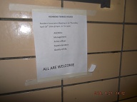 Another " Tenants " Meeting That I Will Not Be Going To!! I Have Never Went To Any Of Them!!