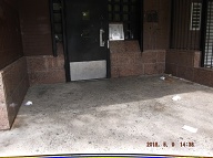 Today Is 5-9-16 And Naturally The Filth Is Still Piled Up By The Front Door Because It Is Against The Lazy NYCHA Caretaker's Religion To Clean It Up!! Our Manager Is Useless And His Bosses Want Satanville's Illegal Activities Operating 24/7!!