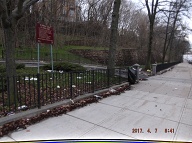 This Nasty Filth On The Even Side Of Jersey Street Goes All The Way Down To Richmond Terrace!!