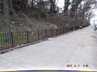 This Nasty Filth On The Even Side Of Jersey Street Goes All The Way Down To Richmond Terrace!!