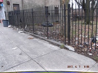 This Nasty Filth Is At The Rear Of 456 Richmond Terrace And Along Weltervelt Avenue!!