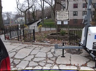 This Nasty Filth And Broken Sidewalks Are At The Rear Of 151 Jersey Street And Along  Beechwood Avenue!!