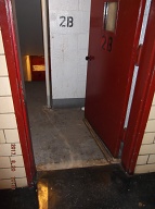 This Doorsill Is Now Broken And Underneath The " 2B " Door And It Will Stay That Way Because  " Our No Show NYCHA Caretaker " Will Just Ignore It Like She Ignores Everything Else She Is Supposed To Be Doing!!