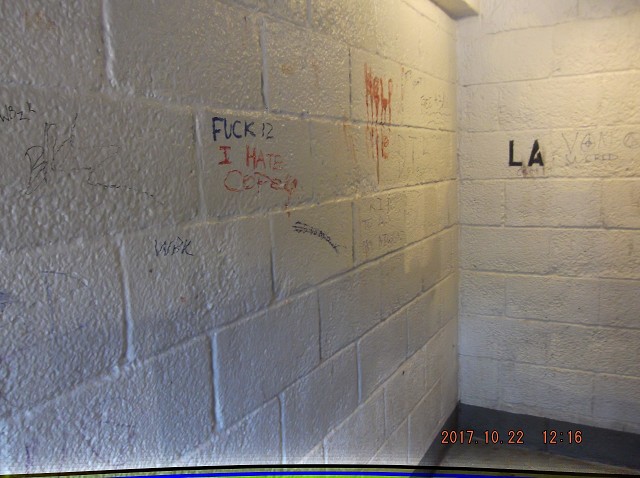 A Satanville Tour Of Our Notorious " ANYTHING GOES " Ground Floor Stairwell!!