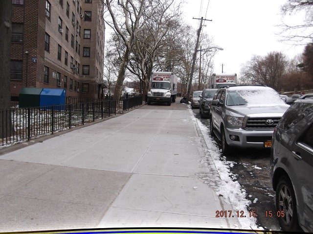 OUR BRAND NEW SIDEWALKS ARE BEING ABUSED AGAIN!!