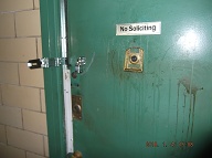 January 4. 2018 While I was taking an afternoon shower the New York City Fire Department destroyed my apartment door while breaking into my apartment because they were looking for a gas leak due to the GROSS MISMANAGEMENT OF THE NEW YORK CITY HOUSING AUTHORITY IN INSTALLING SOME NEW STOVES IN SOME OTHER APARTMENTS INSIDE OF THIS BUILDING!! This Hasp And A Padlock Were Put On Today So That I Could Lock My Apartment Door With Something If I Had To Go Somewhere!!  NO GAS WAS LEAKING WITHIN MY APARTMENT AND IF I WAS NOT HOME ANYONE COULD HAVE JUST ENTERED MY OPEN APARTMENT DOOR AND STOLE ANYTHING THEY WANTED AS SOON AS THE FIREMEN HAD LEFT!!