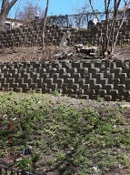 Today Is April 20, 2018 And This Very Dangerous Collapsing Wall Is At The Rear Of 456 Richmond Terrace Of The N.Y.C.H.A. Richmond Terrace Houses!!