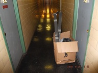 The New Tenant Of Apartment 2B Likes To Leave Her Garbage In The Hallway By Her Door!! Her Very Loud Barking Dog Barks By Her Door At Any Noise Inside Of This Large Apartment Building!! Unfortunately No Quiet Enjoyment At Any Time Anymore!!