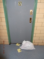 The Nasty Tenant Inside Of Apartment 2B Likes To Leave Her Garbage In The Hallway As Her Very Loud Dog Continually Barks All Day And Night!!