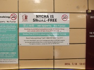 All Over The Lobby Of This Notorious Building There Are Signs Indicating The Rules Here!! However These Rules Are Never Enforced Because There Is No One Here To Enforce Them!! The Criminals All Get Away With Whatever They Want To Do Here!!
