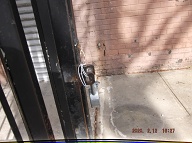 I Have To Use Coat Hangers To Secure The Gate!!