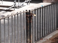 The Gate To The Grass Lawn Is Closed And Locked!