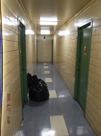 The "Dog Monster Woman" Likes To Leave Her Garbage Inside The Hallway!!