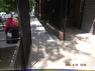 Today The N.Y.C.H.A Contractor Sawed The Lock In Two And Left  " Satan's Playground Open " For More Foul Deeds!!