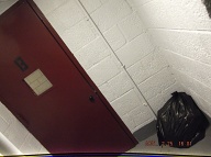 Being lazy, shiftless, and lacking any proper " upbringing "; some tenant leaves their garbage in the second floor stairwell!
