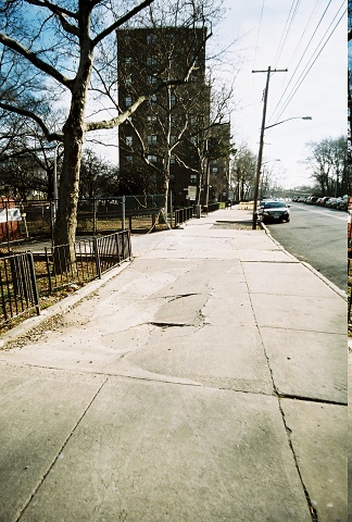 Sidewalk Sinkhole