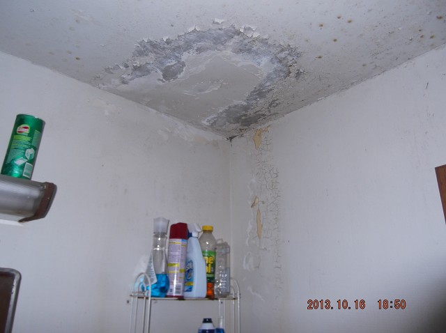 12 Years Of Clogged Toilet Above 