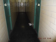 The Caretaker Will Have To Clean This Hallway Once A Week Now To Get Rid Of The Illegal Ads!!