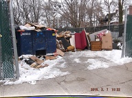 Here At These Disgusting NYCHA Buildings We Are Forced To Wait Much Longer Than Everyone Else Does For Garbage Pickup!!